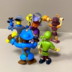 5PCS Scooby Doo Mystery Mates Shiver Me Timbers & the Pirate Crew Figures