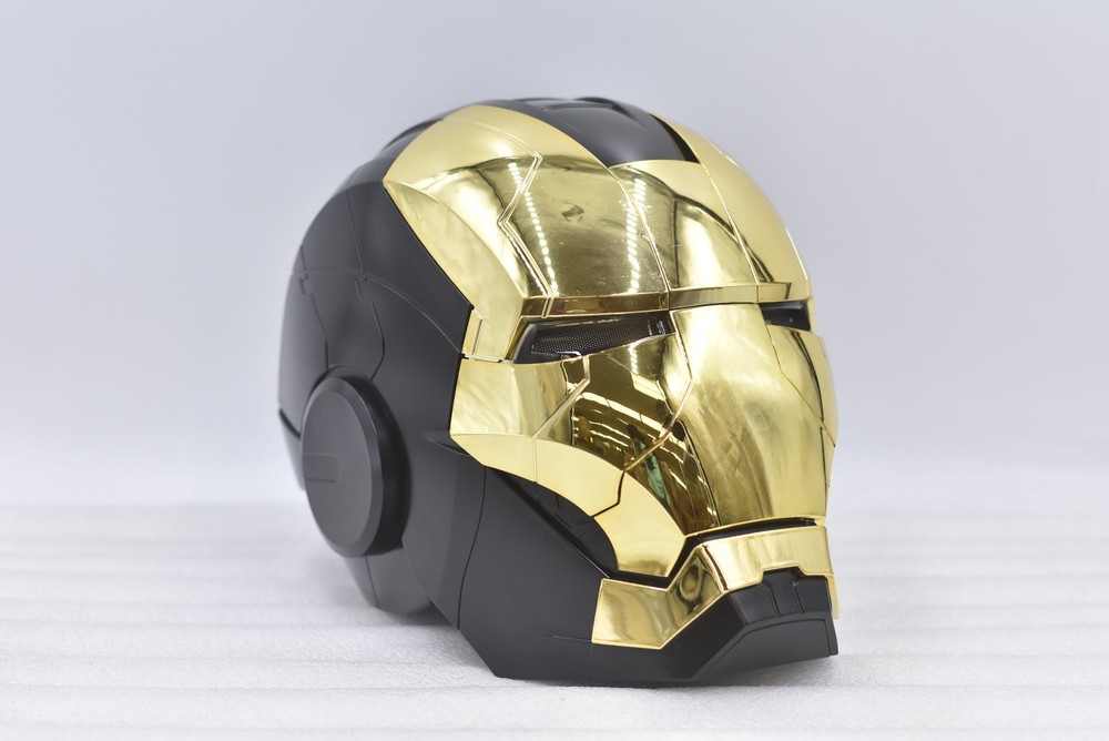 AutoKing Iron Man MK5 Helmet Electronic Voice Activated Wearable – Black