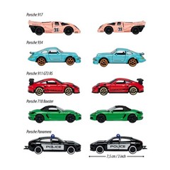 Majorette 1:64 Porsche Edition 5-Pack Die-cast Cars, Toys for Kids and Adults 21