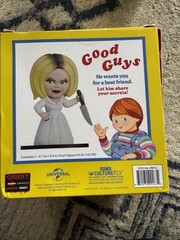 CultureFly Chucky Tiffany 4.5″ Vinyl Figure Horror Good Guys Box New Sealed