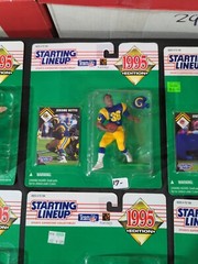 1995 Starting Lineup NFL Lot Of 19 Rare Michael Dean Perry, Warren Moon See Pics
