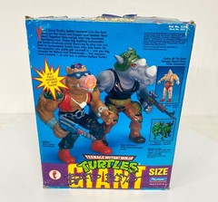 TMNT Teenage Mutant Ninja Turtles Giant Size 13″ Bebop Playmates 1991 NRFB
