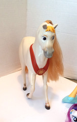 My Little Pony Lot of 18 Ponies Plus Maximus and Barbie Unicorn