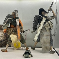 ThreeA Tomorrow King Shogun Holdout at Dumper 1/6 Figure W/BOX by Ashley Wood
