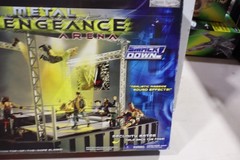 WWE Jakks Pacific Metal Vengeance Arena RAW SmackDown Sound Effects Playset NEW