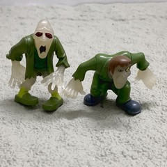 4PCS Scooby Doo Monster Glow in Dark Mummy Zombie Crepper Dracula 2.5” Figures