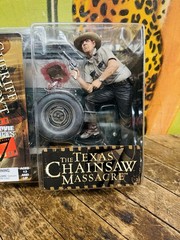 VINTAGE 2004 MCFARLANE MOVIE MANIACS TEXAS CHAINSAW MASSACRE SHERIFF HOYT FIGURE