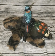 1984 Coleco Sectaurs Zak & Furry Bitaur Bug
