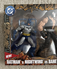 Mattel DC Premier Batman & Nightwing vs Bane 3-Pack Action Figures Amazon Excl