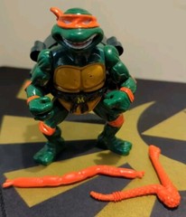 1991 TMNT Teenage Mutant Ninja Turtles Talkin Michaelangelo – Near Complete