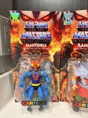 Masters Of The Universe Origins Cartoon Collection Trap Jaw, Ram Man Mantenna