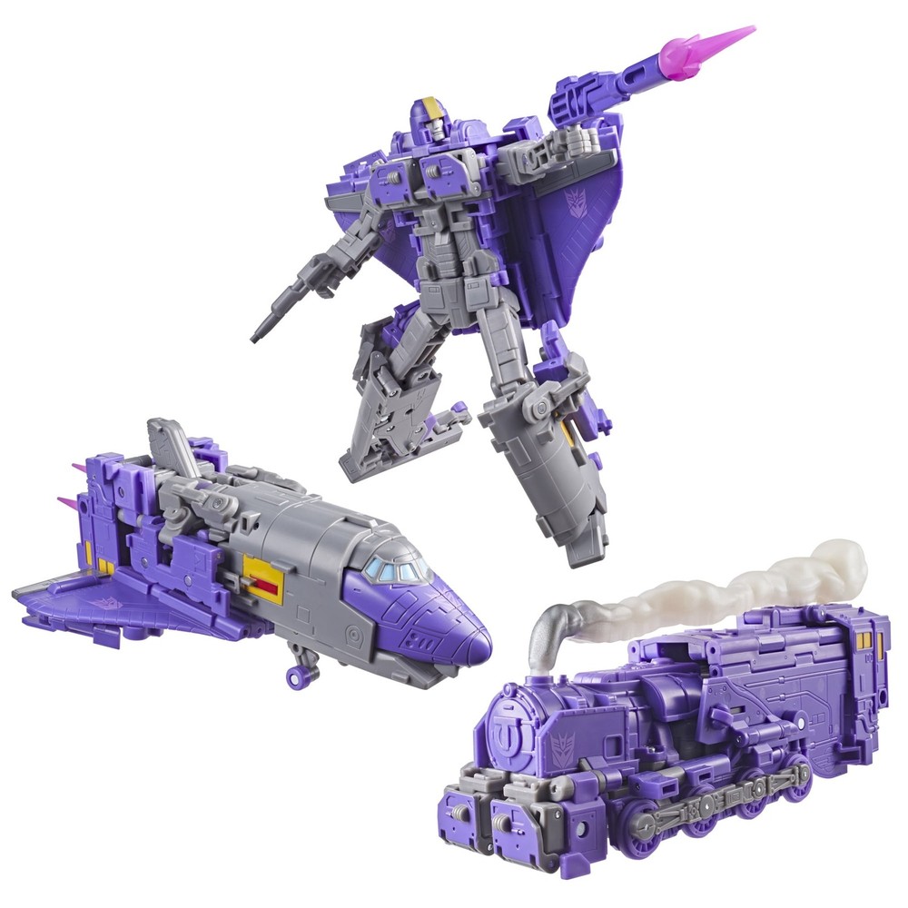 Hasbro Transformers Studio Series Astrotrain Leader Class 6.75-Inch 3-in-1