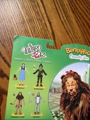 ACTION FIGURE SET COMPLETE 4 PC SET THE WIZARD OF OZ BENDYFIGS NIB