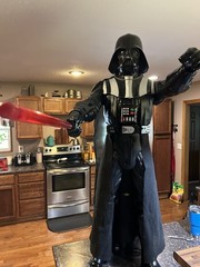 Star Wars Jakks Pacific 48″ Darth Vader Battle Buddy! Very Cool! voice works!