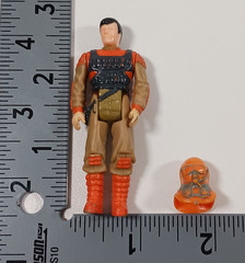 Vintage 1985 Kenner M.A.S.K. Bruce Sato Rhino Driver Action Figure w/ Mask