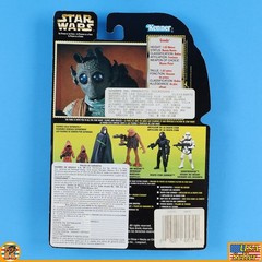 Star Wars – Greedo (RARE Mexico Sticker) – POTF Green – MOC – [POTF-IG-38]