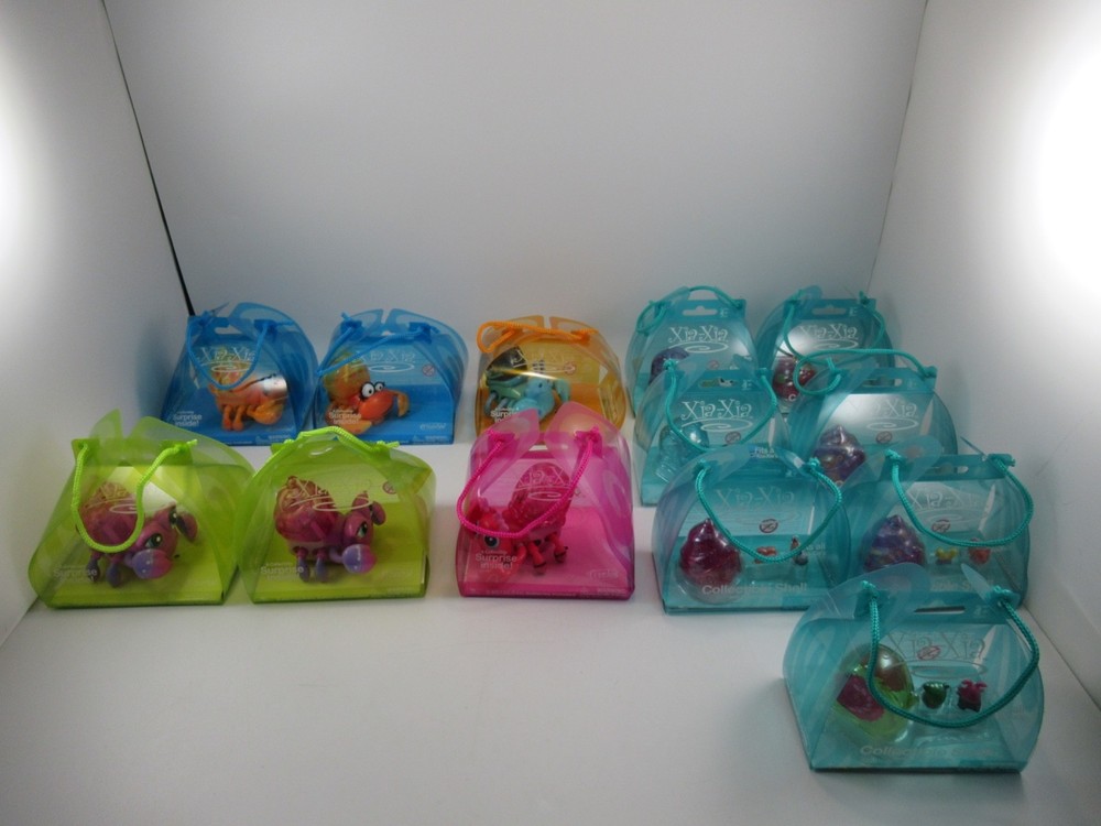 Xia-Xia Hermit Crabs And Shells Lot 2011 Cepia