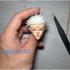 1/6 Custom Satoru Gojo Head Sculpt For 12 ”Jujutsu Kaisen Figure