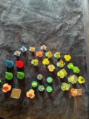 Bandai Pokemon full color stadium figures and stamps