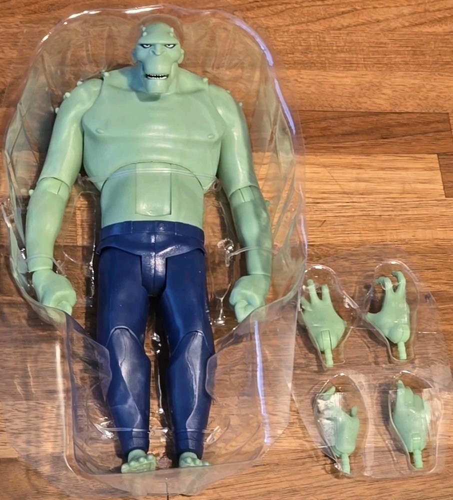 McFarlane DC Batman The Animated Series Killer Croc Platinum figure LOOSE