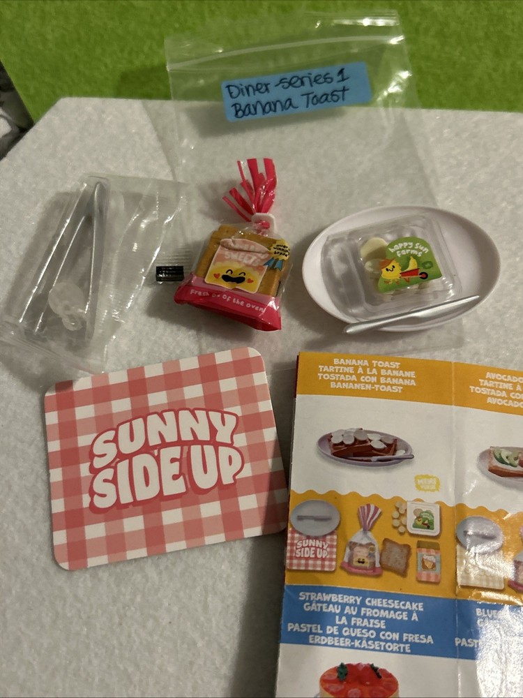 MGA Mini Verse Diner Series 1 – Banana Toast (No Resin)