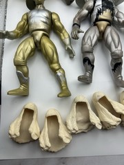 Goldust BCA Lot WWF Jakks Marlena Wig Accessory Robe WWE Dustin Rhodes 2 Tuff