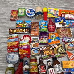 Zuru Mini Brands Huge Lot Over 70+ Pieces Toys Food Spices Candy Snacks Sauces