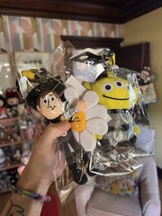 Toy Story First Fan PeaceMinusOne Korea Pop Up Plush Pendants Woody and Alien