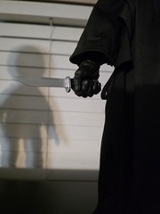 GHOSTFACE! 18″ Roto Plush Doll Figure Scream Mezco Horror Brand New!