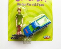2004 Scooby Doo Diecast Car & Shaggy Action Figure – New In Package! – Joyride