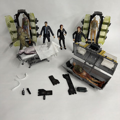 McFarlane X-FILES Action Figures Lot – Stretcher, Skully, Mulder, Corpse, Alien