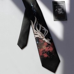Anime Tie Cosplay Costume Accessories Fox Neck Adult unisex Clothing Men Women