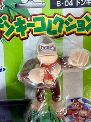 Takara Donkey Kong Country Minecart Figures 1999 Complete Set Of 4 Japanese