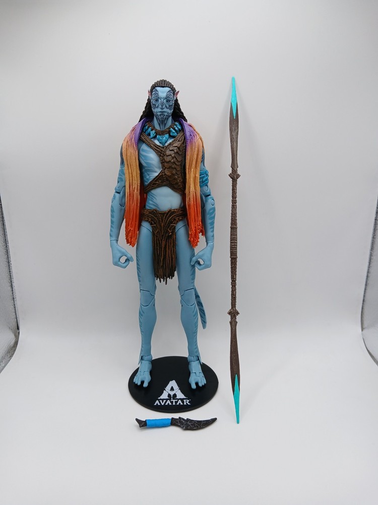 McFarlane Toys Avatar The Way of Water Tonowari 7″ Action Figure LOOSE COMPLETE