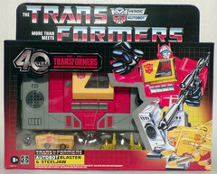 Transformers Retro 40th Anniversary Autobot BLASTER & STEELJAW G1 Reissue