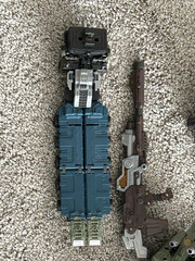 Warbotron WB01-05 3rd Party Bruticus/Combaticons Complete Loose No Box Display