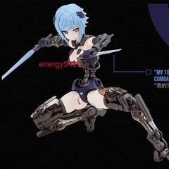 Nuke Matrix Cyber Forest Fantasy Girl FOX Long-Range Striker Unit Model Kit Toys