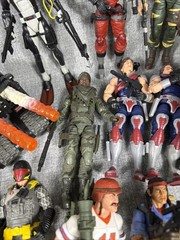 GI JOE CLASSIFIED LOT OF 15 + 2 Vehicles And Accessories