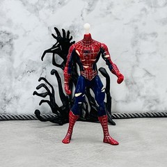 Spider-Man Movie 3 Symbiote Splatter Venom Punch 5″ Figure 2007 (NO HEAD!!!)
