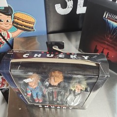 BRIDE OF CHUCKY Chucky & Tiffany 2 Pack 5″ Figure Set NEW NECA PLEASE READ !!!