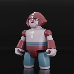 Mazinger Z Mechanical Beasts Set 1 BRICKROID 3 Figure Garada Abdullah King Dan