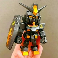 2023 McDonald’s China Genuine RX-78-2 QMSV Mini Gundam Ver. Angus Color Model