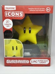 (1) ICONS Super Mario Bros Super Star Light #003 Paladone NEW!!!!!!!!!!!