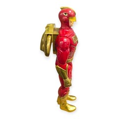 Turbo Man Action Figure Red Gold 13.5 Inch Toy Jetpack Jingle All The Way Style