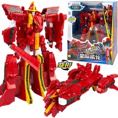 TOBOT V Galaxy Detectives Mini Transform Commander Universe Figure Ship Robot