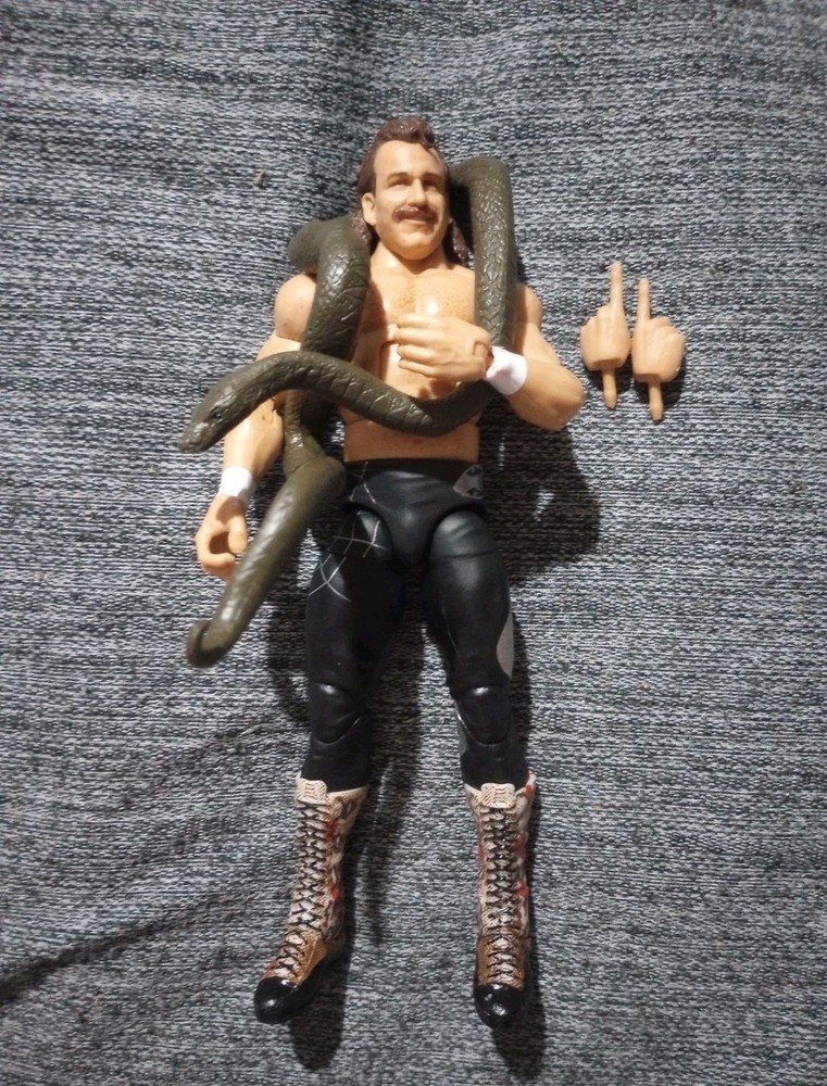 Mattel WWE Elite WrestleMania 42 2026 Jake The Snake Roberts Figure Wrestling