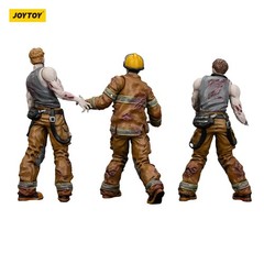 JOYTOY 1:25 action figures Dark Source Zombie Figure Firefighters