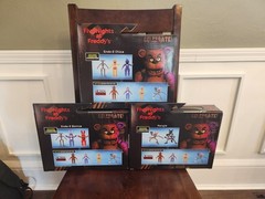 Five Nights at Freddy’s Endo Series 2 Set LOT Of 5 Freddy Bonnie Chica FNAF