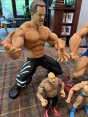 Lot of 8 Wrestling Figures WWE – Jakks Giants, Action Figures, Thumb Wrestler