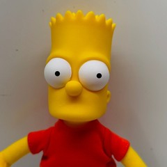 Jakks Pacific Bart Simpson The Simpsons 9.5″ Hybrid Plastic Plush Soft Toy